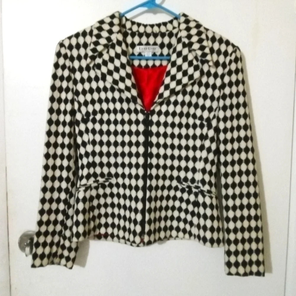 Vintage Y2K Rare BEBE jacket/blazer women's size 4 Immaculate condition 🔥 - Picture 1 of 5